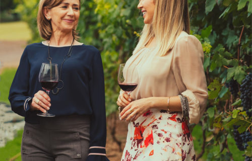 O vinho para o dia das mães
